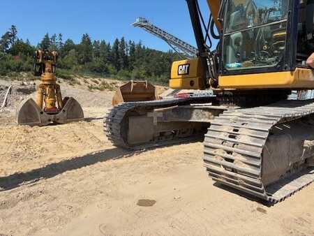 Korečková rýpadla 2019 Caterpillar 320-07 MIETE / RENTAL OQ 70/55 (12000965) (10)