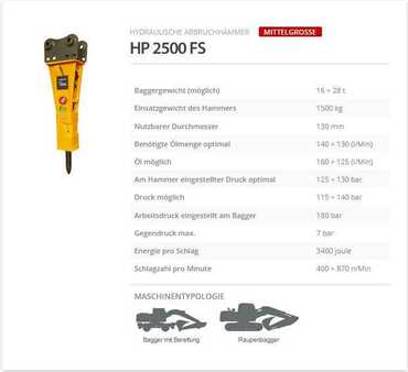 Indeco HP 2500 FS