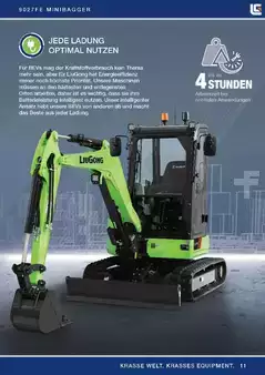 Minibagry 2025 LiuGong 9027 FE vollelektrisch, 2.680 kg (11)