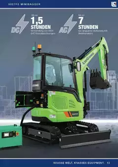 Minibagry 2025 LiuGong 9027 FE vollelektrisch, 2.680 kg (13)