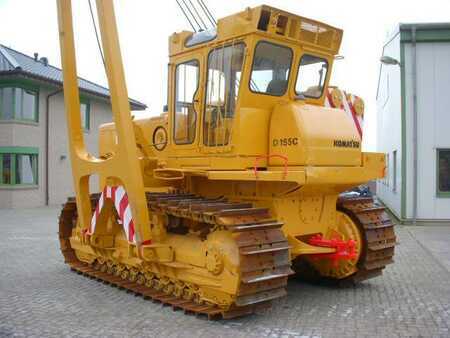 Pipe om sporet 1985 Komatsu D 155 C PIPELAYER 70 to MIETE / RENTAL(12000335) (2)