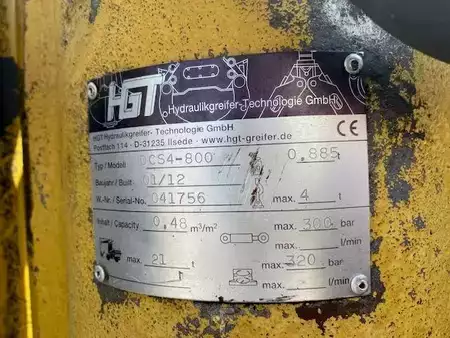 Attachments 0 HGT (5448) 0.80 m Greifer DCS4-800 (6)