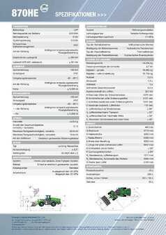 LiuGong 870 HE vollelektrisch, 24.2 t, 4.7-5.2 cbm