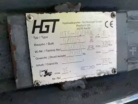 Osprzęt 2005 HGT MT5-HD-800-5 Polypgreifer ex. Fuchs MHL 360 (2559) (15)