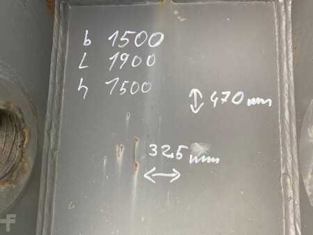 Anbauteile 2018 Seiler (99002533) 1.50 m Tieflöffel / bucket OQ 70/55 (4)