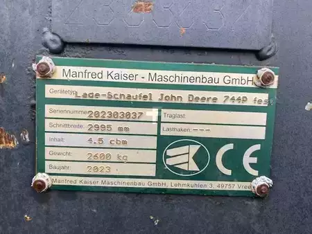 Ładowarki kołowe 2023 John Deere 744 P MIETE / RENTAL (12002126) (10)