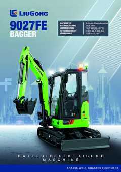 Minigraafmachines 2025 LiuGong 9027 FE vollelektrisch, 2.680 kg (1)