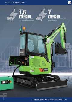 Minigraafmachines 2025 LiuGong 9027 FE vollelektrisch, 2.680 kg (13)