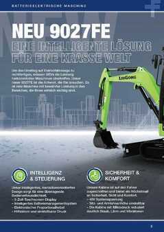 Minigraafmachines 2025 LiuGong 9027 FE vollelektrisch, 2.680 kg (6)