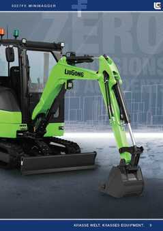 Minigraafmachines 2025 LiuGong 9027 FE vollelektrisch, 2.680 kg (9)