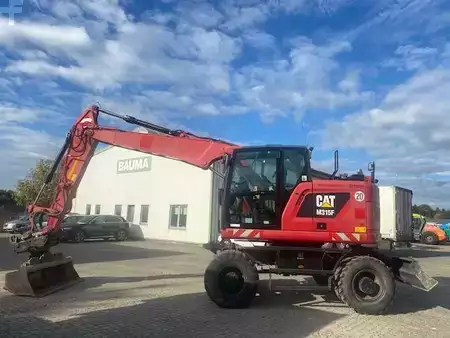 Excavadoras de ruedas 2019 Caterpillar M 315 F VAH 3D Dual Trimble Steuerung (12000966) (1)