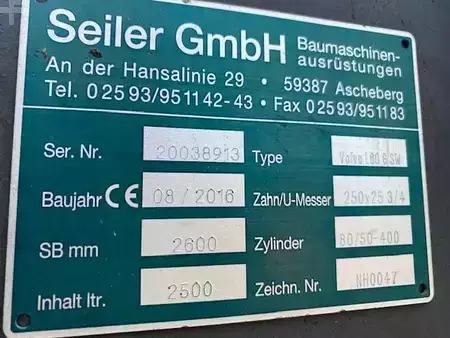 Acessórios 2016 Seiler (2654) 2.5 cbm Seiler Schaufel / bucket (4)