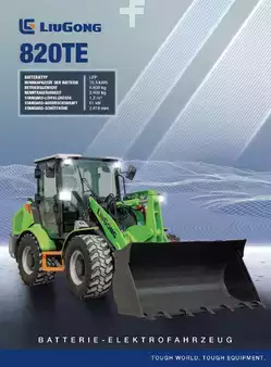 Kolové nakladače 2025 LiuGong 820 TE vollelektrisch, 6.600 kg, 1.2 cbm (1)