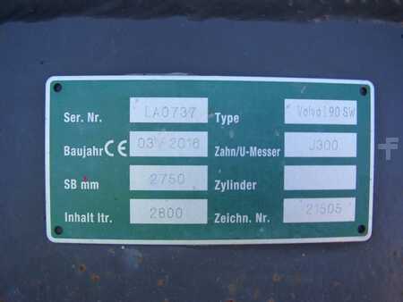 Volvo 2.75 m Schaufel / bucket (99000561)