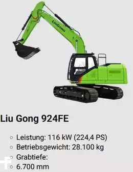 Beltegraver 2026 LiuGong 924 FE vollelektrisch 28.100 kg (1)