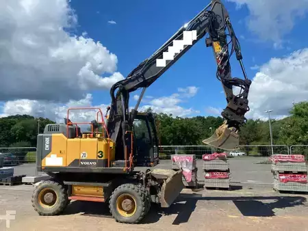 Pelle sur pneus 2017 Volvo EW 160 E (12005978) (6)