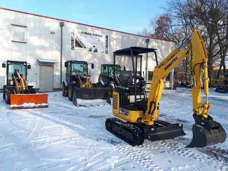 Minibagry 2022 Komatsu PC16R-3HS F (1)