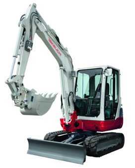Kompakt traktorgraver 2023 Takeuchi TB235-2 (1)
