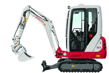 Mini kotrógép 2020 Takeuchi TB216A (2)