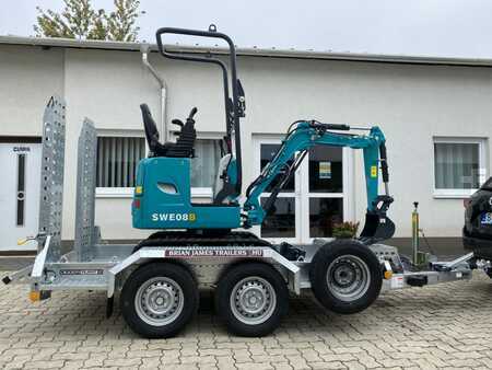 Mini excavadoras 2025 Sunward SWE08B (7)