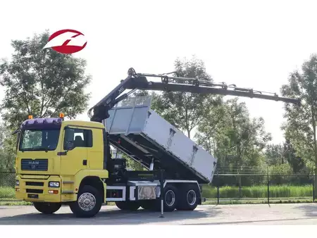 Mobile Cranes 2006 MAN TGA 33.480 | 6X4 | HIAB 166E-5 | KIPPER | EURO 3 | (1)
