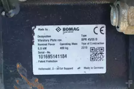 Pozostałe 2019 BOMAG BPR45/55D | PLATE COMPACTOR | GOOD WORKING (15)