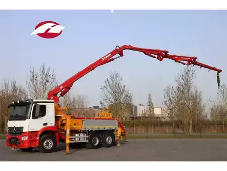 Pompy do betonu samochodowe 2018 Mercedes-Benz Arocs 2546 6X2*4 | JUNJIN 25 METER | REMOTE | EURO (1)