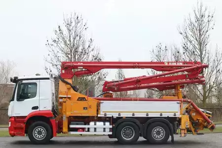 Pompy do betonu samochodowe 2018 Mercedes-Benz Arocs 2546 6X2*4 | JUNJIN 25 METER | REMOTE | EURO (11)