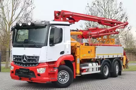 Pompy do betonu samochodowe 2018 Mercedes-Benz Arocs 2546 6X2*4 | JUNJIN 25 METER | REMOTE | EURO (4)
