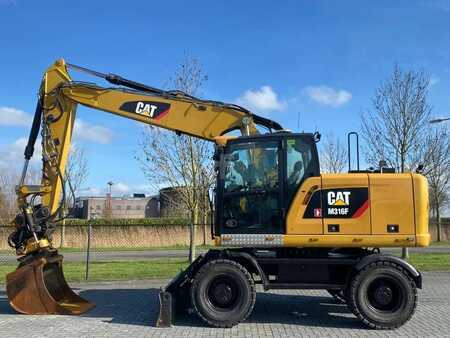 Mobilbagger 2016 Caterpillar M316F | ROTOTILT | BSS | BUCKET | QUICK COUPLER | (1)