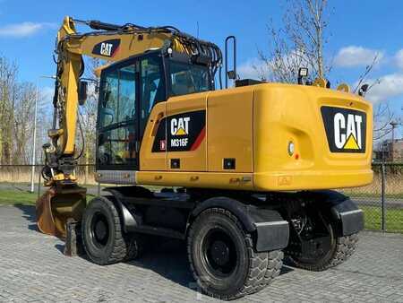 Mobilbagger 2016 Caterpillar M316F | ROTOTILT | BSS | BUCKET | QUICK COUPLER | (3)