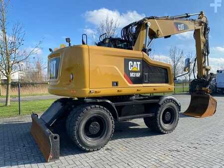 Mobilbagger 2016 Caterpillar M316F | ROTOTILT | BSS | BUCKET | QUICK COUPLER | (6)