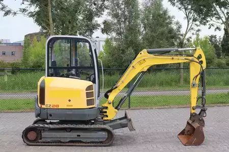 mini escavadeira 2014 Wacker Neuson EZ28 | DUTCH MACHINE | 4 BUCKETS | LOW HOURS (4)