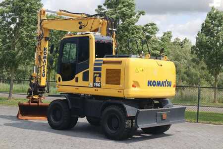 Excavadoras de ruedas 2016 Komatsu PW 160-10 | ROTOTILT | NEW TIRES (3)