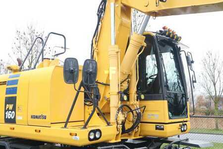 Excavadoras de ruedas 2016 Komatsu PW 160-10 | ROTOTILT | NEW TIRES (9)