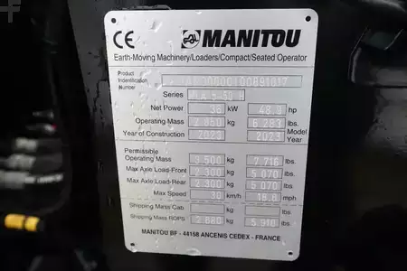 Hjullastare 2023 Manitou MLA 5-50 H | BUCKET | 3-M WARRANTY | NEW UNUSED (18)
