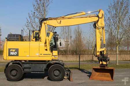 Escavadora de rodas 2020 Komatsu PW160-11 | ENGCON TILTROTATOR | BUCKET | TRAILER H (4)