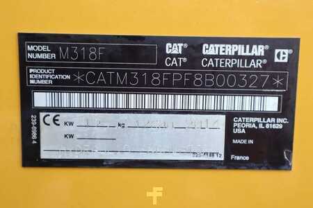 Mobilbagger 2014 Caterpillar M318 F | ROTOTILT | BUCKET | TRAILER HYDR | BSS (20)
