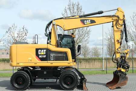 Mobilbagger 2014 Caterpillar M318 F | ROTOTILT | BUCKET | TRAILER HYDR | BSS (4)