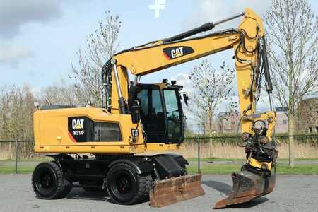 Mobilbagger 2014 Caterpillar M318 F | ROTOTILT | BUCKET | TRAILER HYDR | BSS (5)