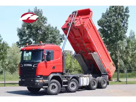 Andet 2016 Scania R580 V8 8X4 RETARDER BIG AXLES FULL STEEL EURO 6 (1)