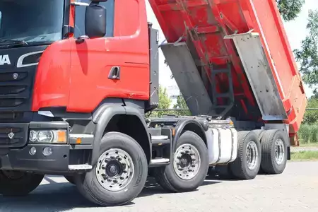Andet 2016 Scania R580 V8 8X4 RETARDER BIG AXLES FULL STEEL EURO 6 (12)
