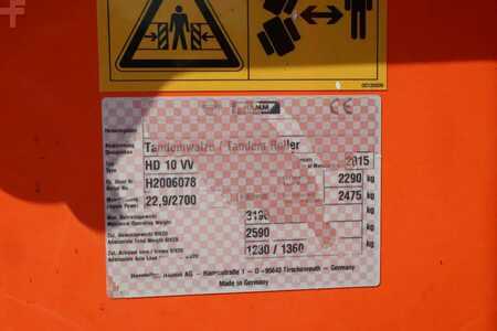 Tandem hengerek 2015 Hamm HD 10 VV | LOW HOURS | GOOD CONDITION (19)