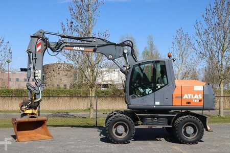 Mobilbagger 2013 Atlas 160W | ENGCON | BUCKET | DOZERBLADE | 2-PIECE BOOM (1)