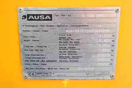 Leddumper / dumpere 2020 Ausa D100 AHG | ROTATING TIP | LOW HOURS | GOOD TIRES (20)