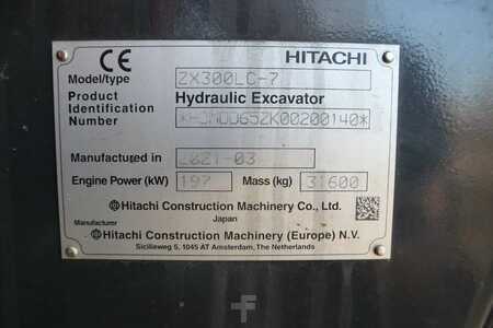 Korečková rýpadla 2021 Hitachi ZX300 LC-7 | BUCKET | QUICK COUPLER | GOOD U/C! (20)