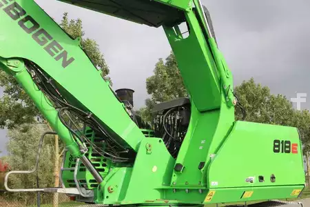 Pyöräkaivinkoneet  2014 Sennebogen 818 ME | SORTING GRAB | BLADE + OUTRIGGERS (14)