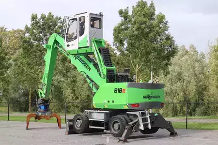 Pyöräkaivinkoneet  2014 Sennebogen 818 ME | SORTING GRAB | BLADE + OUTRIGGERS (3)