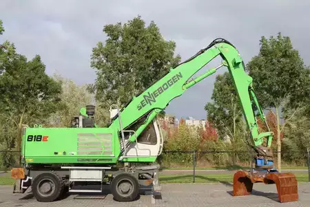 Pyöräkaivinkoneet  2014 Sennebogen 818 ME | SORTING GRAB | BLADE + OUTRIGGERS (4)