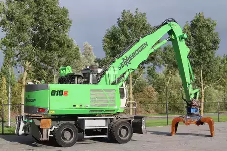 Pyöräkaivinkoneet  2014 Sennebogen 818 ME | SORTING GRAB | BLADE + OUTRIGGERS (6)